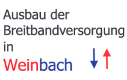 Kép a petícióról:Ausbau der Breitbandversorgung in der Gemeinde Weinbach