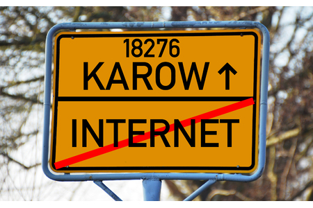 Bild der Petition: Ausbau des Breitband Internets ohne Volumenbeschränkung in 18276 Karow