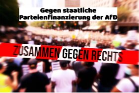Bild der Petition: Ausschluss der AfD von der Parteienfinanzierung – Antrag nach Artikel 21 Absatz 3 GG!