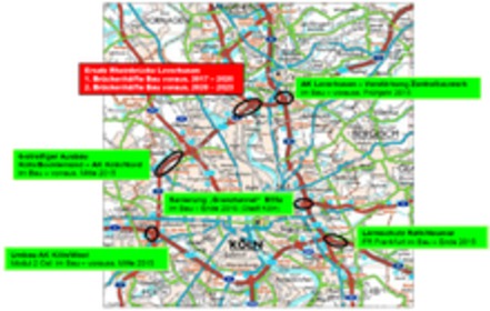 Bild der Petition: Autobahnsanierung des Kölner Autonahnrings ausschließlich in Nachtarbeit