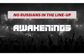 Image of the petition: Awakenings to limit russian DJs