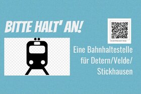 Bild der Petition: Bahnhaltestelle in Detern/Stickhausen/Velde