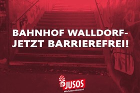 Bild der Petition: Bahnhof Walldorf - jetzt barrierefrei!