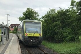 Φωτογραφία της αναφοράς:Bahnstrecke von Forchheim ins Wiesenttal - attraktiv und im 30-Minuten-Takt