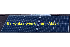 Bild der Petition: Balkonkraftwerke, etc.  auch für Minderheiten in Bruchteilsgemeinschaften !