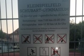 Slika peticije:Basketball- und Fußballplätze auch für über 18-Jährige im Aalener Stadtgebiet - petition CarleNote