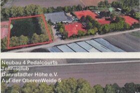 Imazhi i peticionit: Bau einer Sportanlage - Padelplätze und neues Vereinsgelände für den MАС Dannstadter Höhe e. V.