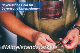 Foto della petizione:Bayerisches Geld für bayerische Unternehmen