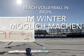 Bild der Petition: Beach Volleyball auch im Winter als Schulsport und Freizeitsport möglich machen!