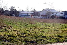 Foto van de petitie:Bebauung des Geländes "Kapellenäcker II" mit 16 Bauplätzen für Familien in Weißenhorn