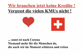 Снимка на петицията:Schweiz: Bedingungsloses Grundeinkommen für Selbstständige von KMUs für die Zeit der Corona-Krise