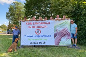 Bild der Petition: Beerbach gegen Sandabbau