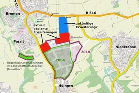 Bild der Petition: Begrenzung des Höinger Industriegebietes