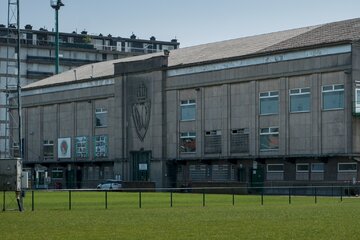 Image of the petition Behoud van de historische gevel van het Oscar Vankesbeeckstadion