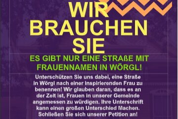 Imaginea petiției Benennen Sie eine Straße in Wörgl nach einer inspirierenden Frau!
