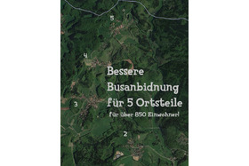 Foto van de petitie:Bessere Busanbindung in den Ortsteilen von Heiligkreuzsteinach