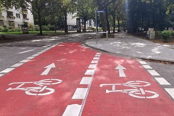 Bild der Petition Bessere Verkehrsschilderung beim Kreisverkehr in Hamburg-Hausbruch
