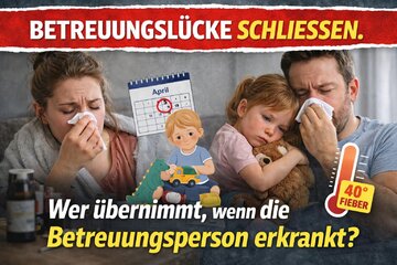 Bild der Petition Betreuungslücke schließen: Freistellung für Eltern bei Krankheit des betreuenden Elternteils