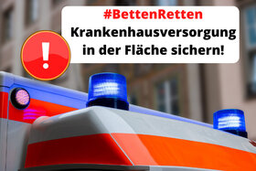Bild der Petition: #BettenRetten – Krankenhausversorgung in der Fläche sichern – 150.000 € pro Krankenhausbett jetzt!