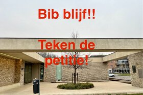 Зображення петиції: Bibliotheek Eksaarde moet open blijven!