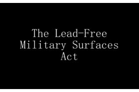 Pilt petitsioonist:Bill Proposal: The Lead-Free Military Surfaces Act