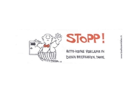 Kép a petícióról:Bitte Keine Werbung!