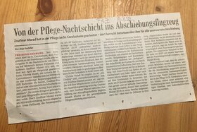 Slika peticije:Bleiberecht für Zoufinar Murad!