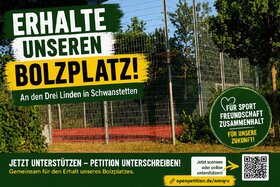 Bild der Petition: Bolzplatz "An den Drei Linden" in Schwanstetten wieder öffnen!