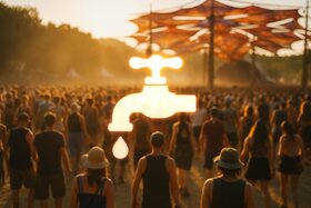 Image of the petition: Boom Festival 2027: More Water & Urinals - Essentials Before Shiny Lights
