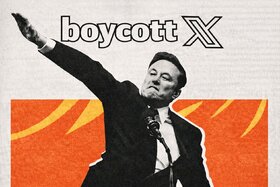 Imagem da petição: Boycott X