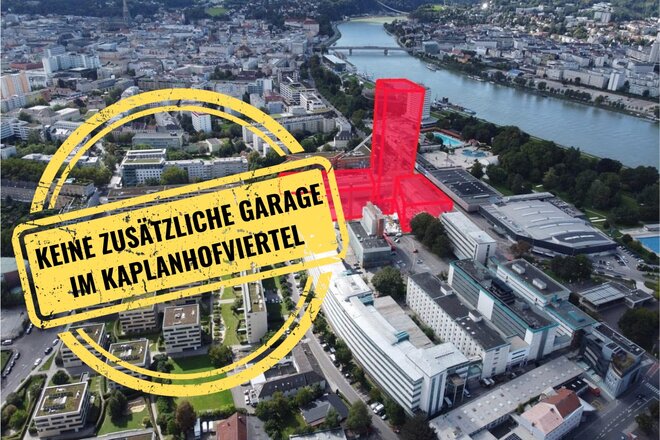Obraz petycji Widerstand gegen die Garage im Kaplanhofviertel