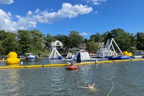 Խնդրագրի պատկերը. Bring back Greenwood Lake’s Chuckie and Bucky’s waterpark in 2025!