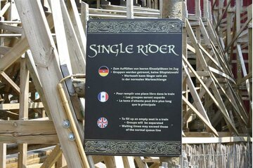 Billede af andragendet Bringt die Single Rider Warteschlange im Europapark wieder zurück