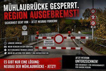 Bild der Petition 🚧 Brücke Zu. Chaos Da. 🚧