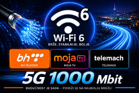 Image of the petition: Brzi internet 5G 1000 Mbit's i optički kabel za Rustem-Pašinu – ukidanje 100 Mbit's 4G kod (MojaTV)