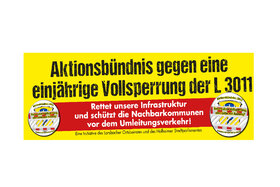Pilt petitsioonist:Bürgerbegehren Gegen 1 Jahr Vollsperrung der L3011 zwischen Lorsbach und Hofheim