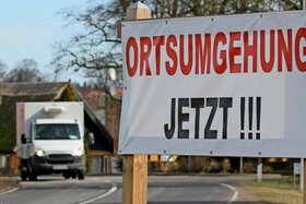 Kép a petícióról:Bürgerinitiative B5: Ja Ortsumgehung  durch Bredstedt