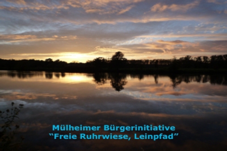 Bild der Petition: Mülheimer Bürgerinitiative “Freie Ruhrwiese, Leinpfad” gegen die geplante Bebauung der Ruhrwiesen