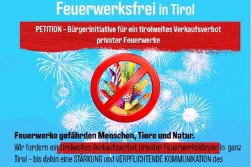Image de la pétition Bürgerinitiative für ein tirolweites Verkaufsverbot privater Feuerwerke
