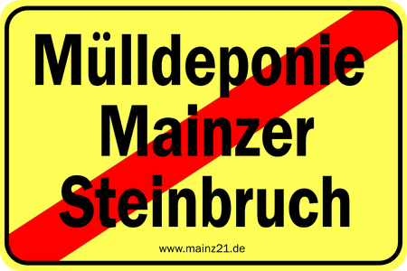 Foto da petição:Bürgerinitiative „Keine Mülldeponie im Steinbruch“ Mainz