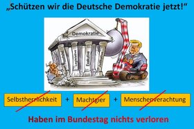 Bild der Petition: Bundestagswahlzulassung einschränken - keine unheilvollen Charaktereigenschaften an die Macht