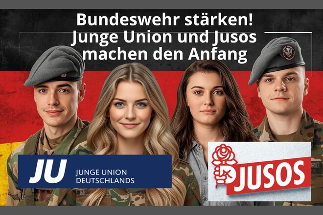 Bild der Petition Bundeswehr stärken – Junge Union und Jusos machen den Anfang