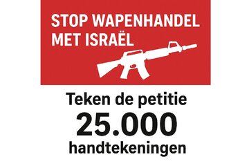 Image of the petition Burgerwetsvoorstel: einde wapenhandel en sancties tegen Israël