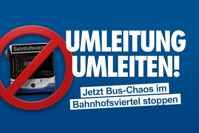 Bus-Stop im Bahnhofsviertel Rostock խնդրագրի պատկերը