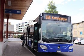 Bild der Petition: Busbetrieb der Linie 856 (Bahnhof-Kastellstrasse) auch am Wochenende und am Abend