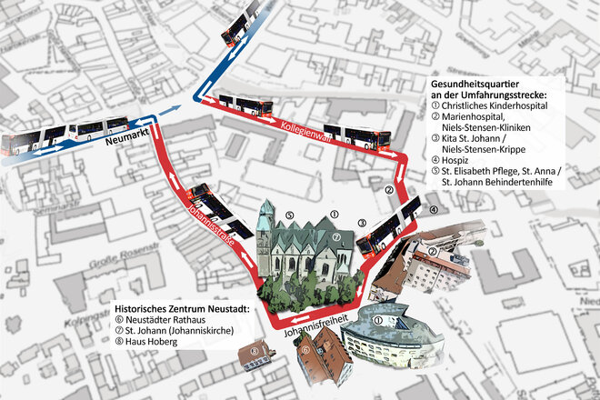 პეტიციის Busknoten Neumarkt und Ruhepol Johannisfreiheit erhalten! Keine Mehrbelastung der Johannisstraße! სურათი