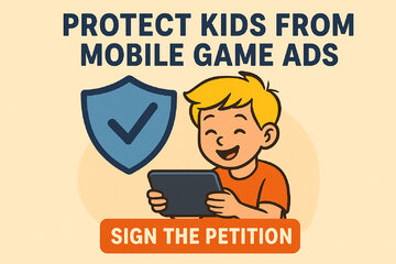 Imagem da petição Cap In-App Purchases In Mobile Games — Protect Children, Respect Consumers