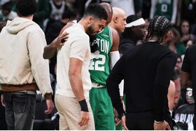 Image of the petition: Celtics' Jayson Tatum Misses 1st Playoff Game