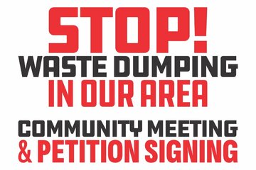 Image of the petition Cessation of Waste Disposal Activities and Cancellation of the Lauder Waste Disposal Consent
