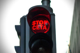 Pilt petitsioonist:Handelsabkommen CETA ablehnen